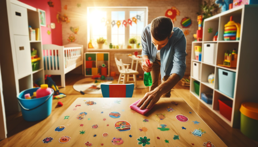Jak účinně čistit nábytek v dětském pokoji
