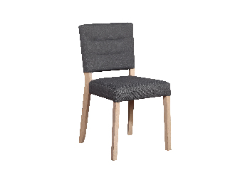 Jídelní židle Auno (tmavě šedá + buk)