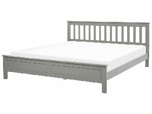 Manželská postel 180 cm Maye (šedá)
