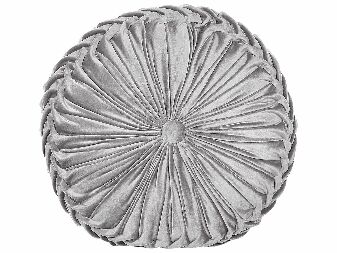 Ozdobný polštář ⌀ 40 cm Udy (šedá)