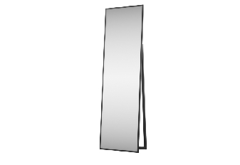 Stojanové zrcadlo Vella (černá)