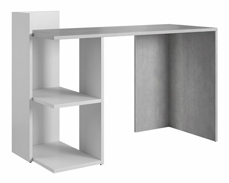 Pc stolek Paca 1 (beton + bílá matná)
