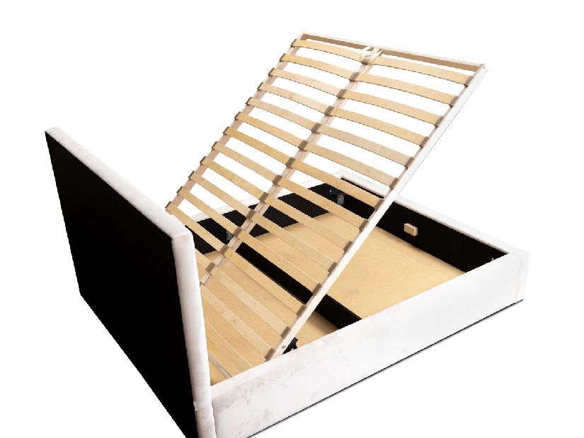 Čalouněná postel 180x200 cm Veggie (měděná)