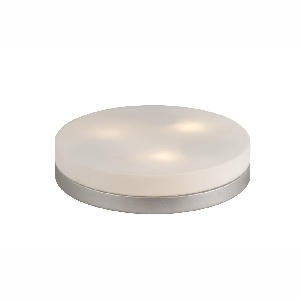 Stropní/nástěnné svítidlo Opal 48403 (nikl + opál)