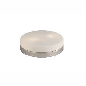 Stropní/nástěnné svítidlo Opal 48402 (nikl + opál)