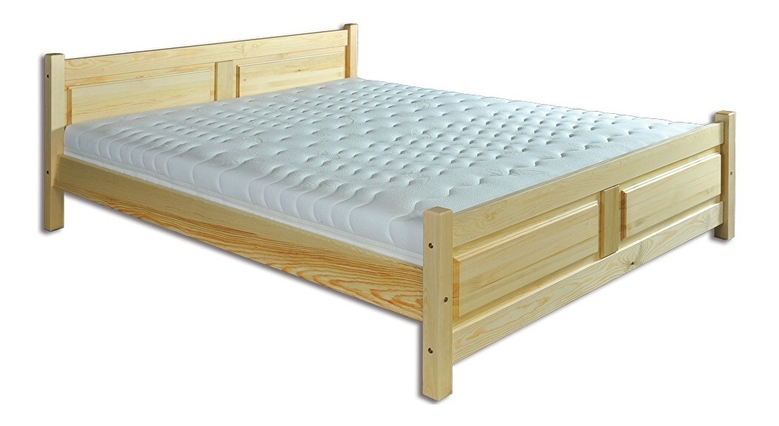 Manželská postel 180 cm LK 115 (masiv)