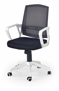 Kancelářská židle Arlyne (černá + bílá + šedá)