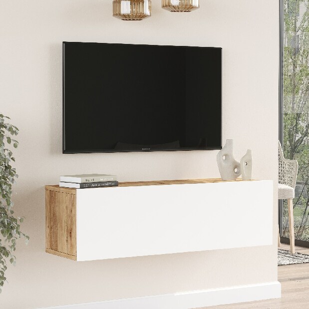 TV stolek/skříňka Fere (bílá)