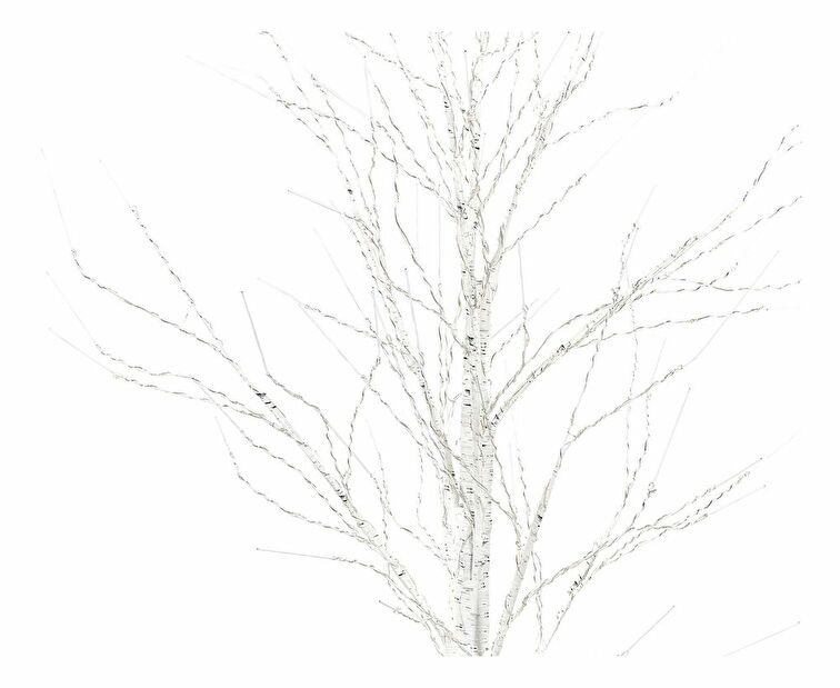 Vnější dekorace stromek 190 cm Lapza (bílá)