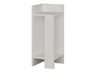 Noční stolek Emre (bílá) (L)