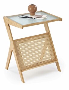 Konferenční stolek Freeda (přírodní dřevo)