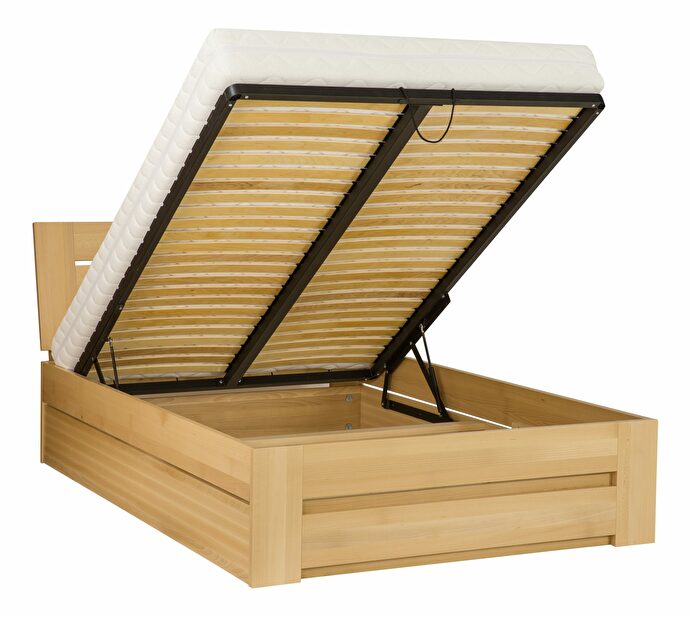 Jednolůžková postel 120 cm LK 192 BOX (s roštem a úl. prostorem)