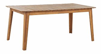 Zahradní stůl Fernanda (světlé dřevo) (pro 8 a více osob)