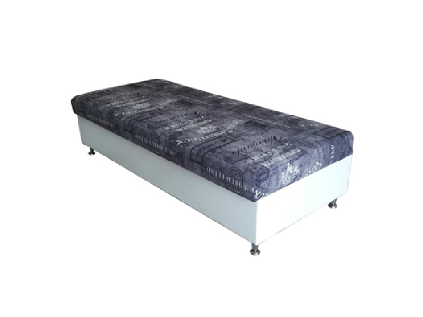 Jednolůžková postel (válenda) 82 cm Eda 5 (s molitanovou matrací)