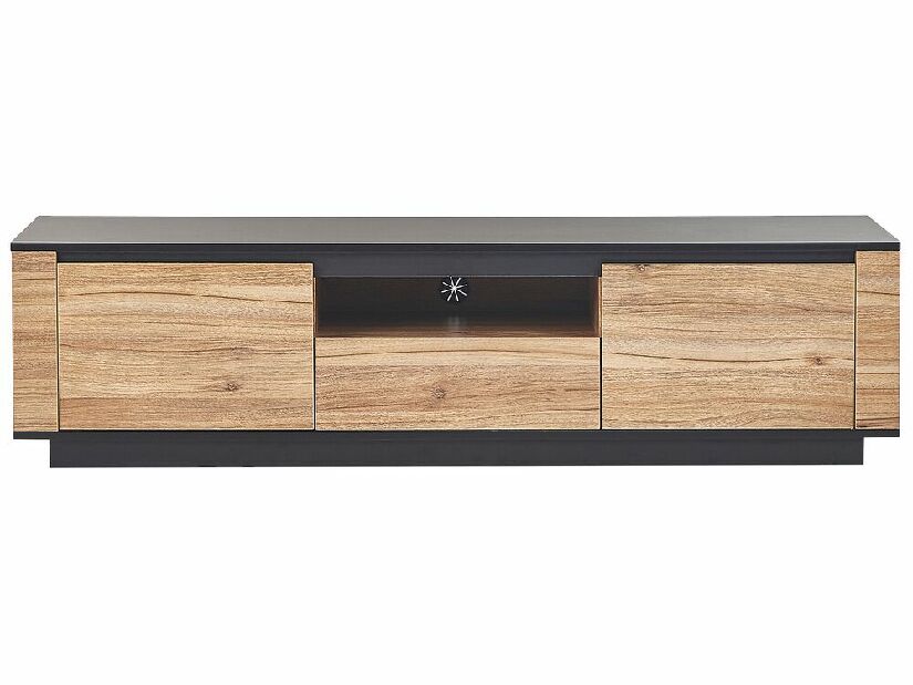TV stolek/skříňka Brylee (světlé dřevo)