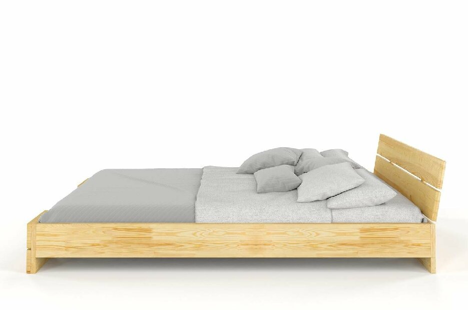 Manželská postel 200 cm Naturlig Lorenskog (borovice)