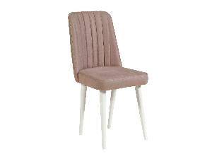  Jídelní židle Nidupo 4 (bílá + kámen)