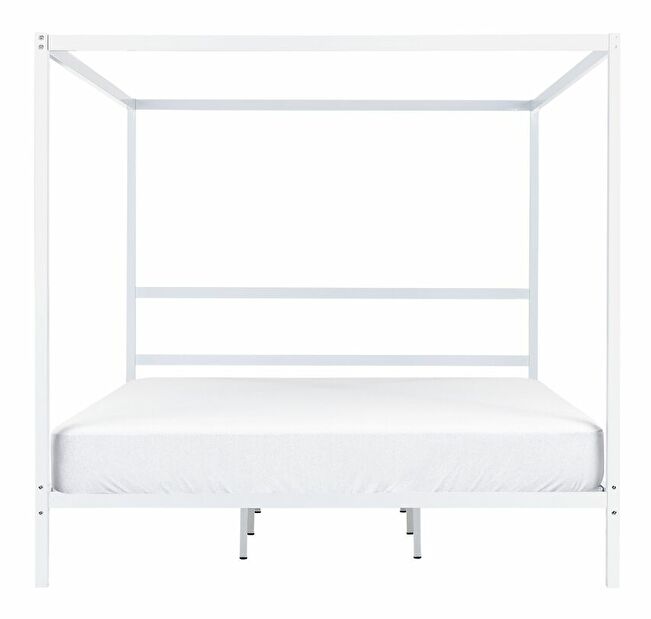 Manželská postel 180 cm Lesta (bílá)