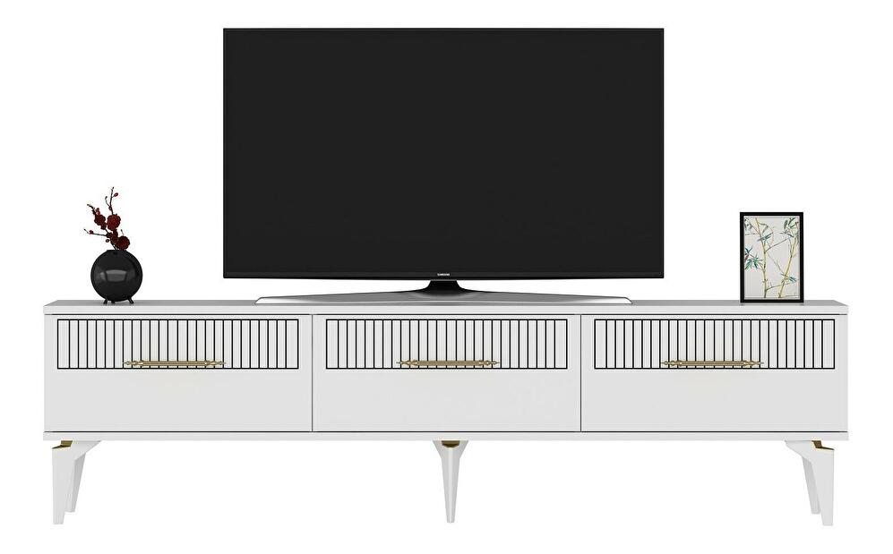  TV stolek/skříňka Benuva 2 (bílá)