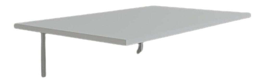 Závěsný PC stolek Lukoko (bílá)