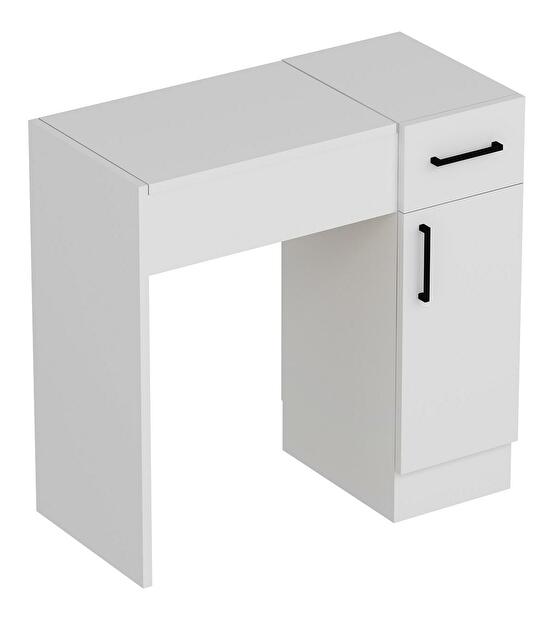  Toaletní stolek Nukela 3 (bílá)