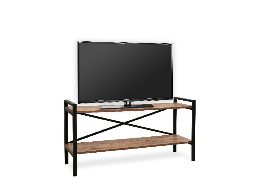  TV stolek Nevipe 4 (borovice atlantická + černá)