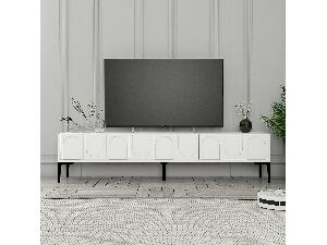 TV stolek/skříňka Bipemu 3 (bílá + černá)