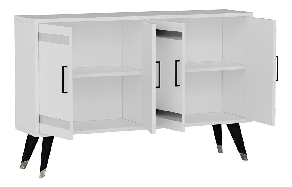  TV stolek/skříňka Dopeti (bílá)