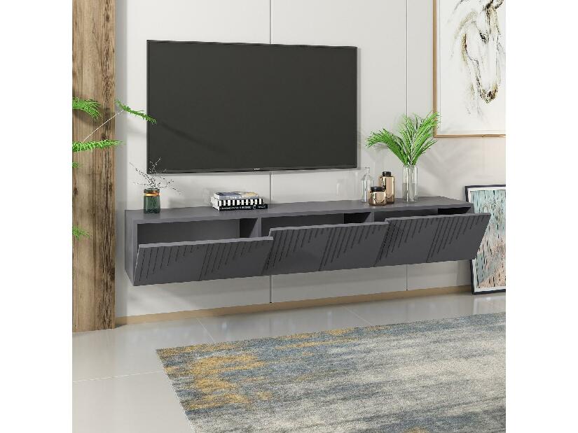  TV stolek/skříňka Kebati 3 (antracit)