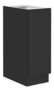 Dolní kuchyňská skříňka s výsuvným košem Sobera 30 D CARGO BB (černá)