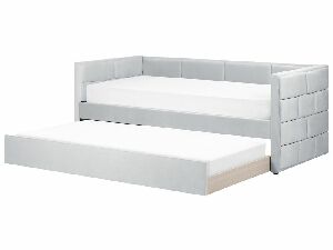Jednolůžková postel 200 x 90 cm Chaza (šedá)