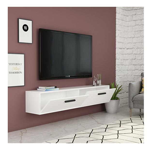  TV stolek/skříňka Vupaki (bílá)