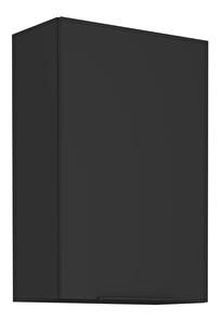 Horní kuchyňská skříňka Sobera 60 G 90 1F (černá)