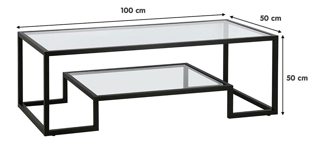  Konferenční stolek Savunu 1 (černá)