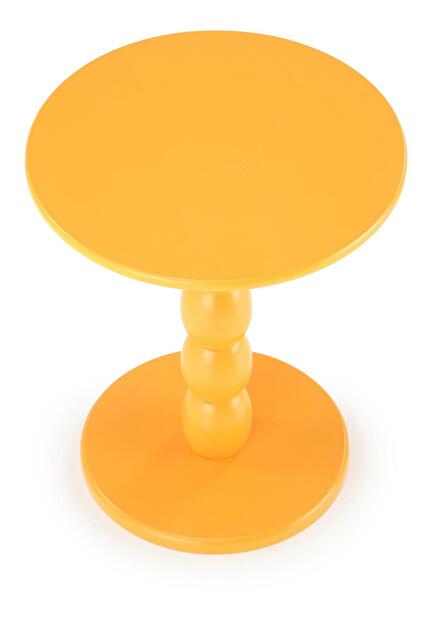 Příruční stolek Cyrillo (hořčicová)