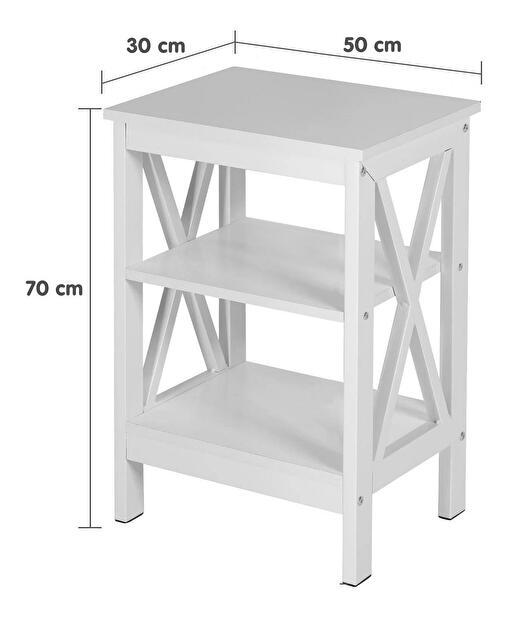  Příruční stolek Sovaki (bílá)