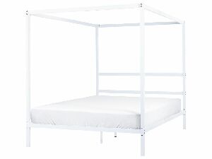 Manželská postel 160 cm Lesta (bílá)