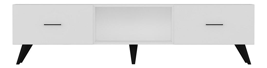 TV stolek/skříňka Vulasu 2 (bílá)