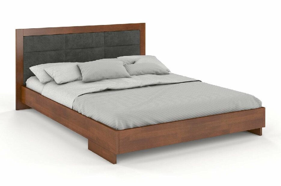 Manželská postel 200 cm Naturlig Stjernen (buk)