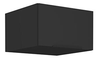 Horní kuchyňská skříňka Sobera 60 NAGU 36 1F (černá)