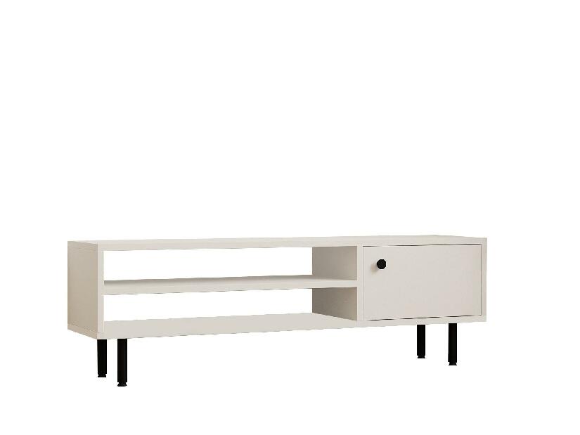  TV stolek/skříňka Lasupa (bílá)