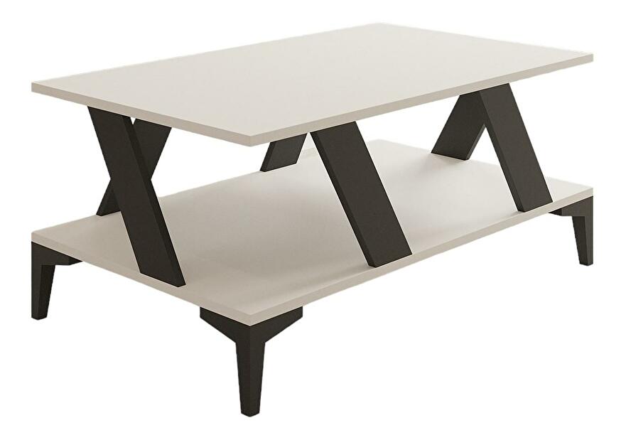  Konferenční stolek Puvulu (antracit + bílá)