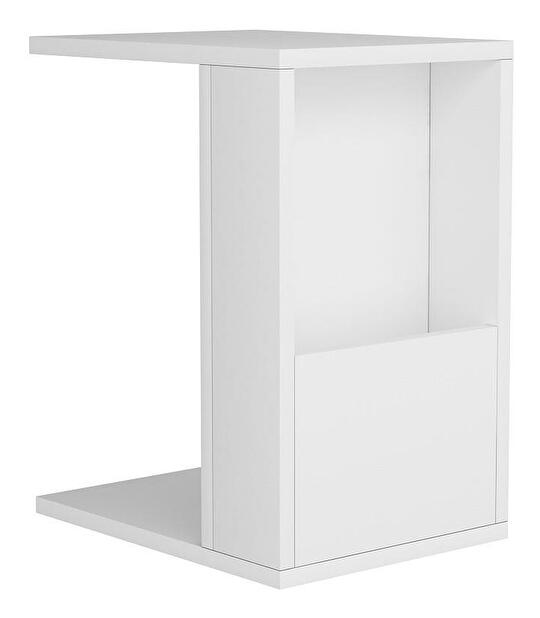 Příruční stolek Mimise (bílá)