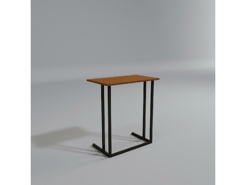  Příruční stolek Nusene (ořech + černá)