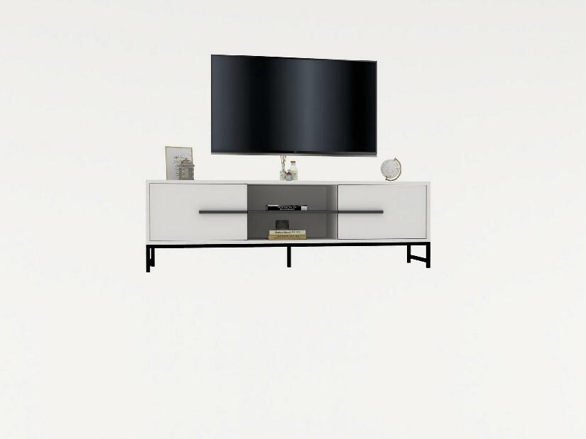  TV stolek/skříňka Valobe 1 (bílá)