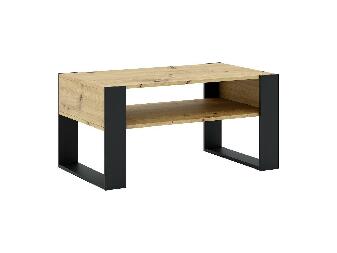 Konferenční stolek Corosta 1 (dub artisan + černá)