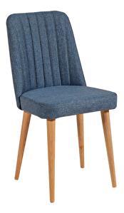  Jídelní židle Nitesu 1 (borovice atlantická + námořnická modrá)
