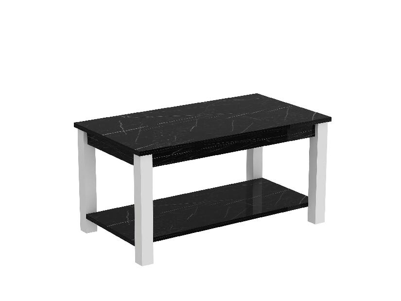  Konferenční stolek Milasi 1 (černá + bílá)