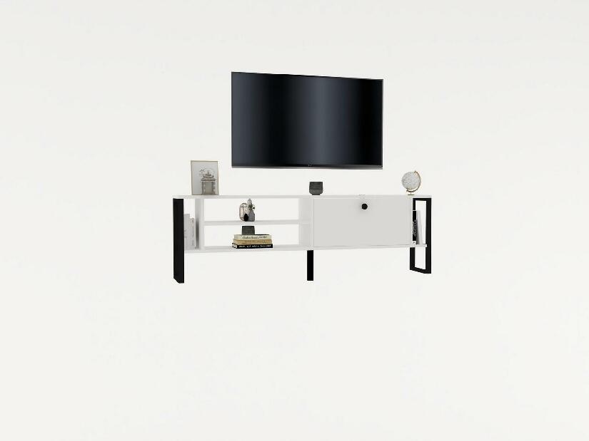  TV stolek/skříňka Vinese (bílá)