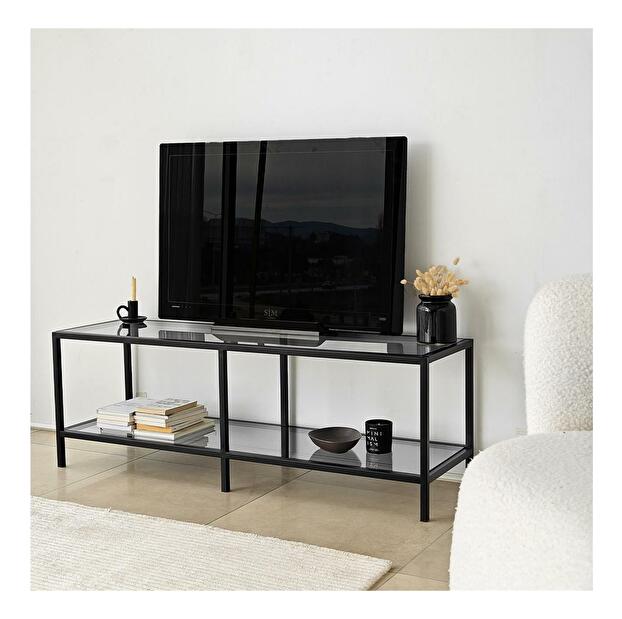  TV stolek Sibade 2 (tmavě šedá + černá)